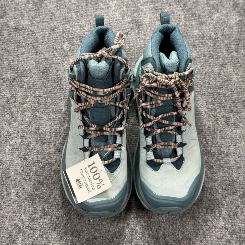 NWT Hoka Kaha 3 GTX Women's Size 7B Mountain Fog Druzy Mid-Cut Hiking Boots - Picture 4 of 11
